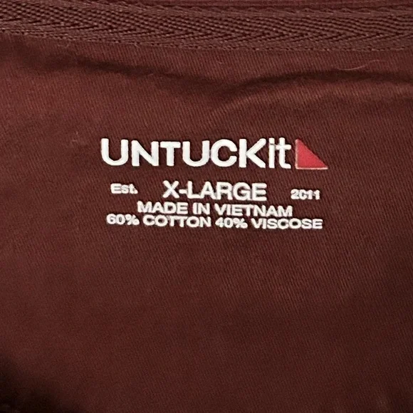 UNTUCKit Men’s Size XL Long Sleeve Henley Pullover Sweater - Picture 3 of 12